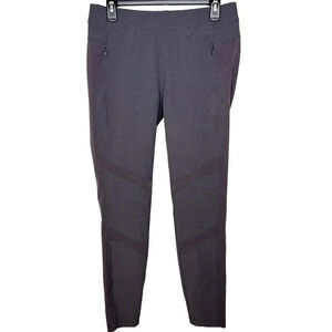 Kuhl Women's Weekendr Tight Pull On Pants Gray Outdoor Hiking Nylon Mesh Sz. M